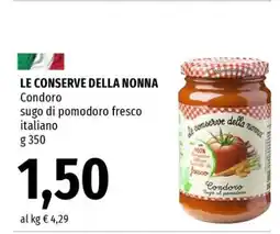 Famila LE CONSERVE DELLA NONNA offerta