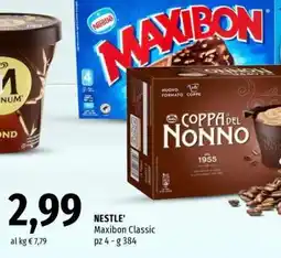 Famila NESTLE' Maxibon Classic offerta