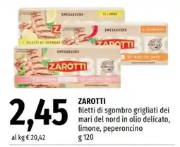 Famila ZAROTTI offerta