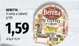 Famila BERETTA IL COTTO A CUBETTI offerta