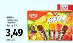 Famila ALGIDA calippo max super mix offerta