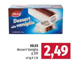 Famila SELEX dessert Vaniglia offerta
