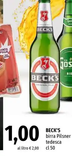 Famila BECK'S offerta