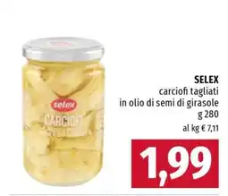 Famila SELEX Carciofi Tagliati offerta
