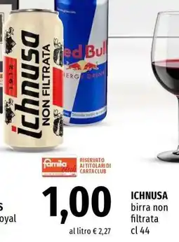 Famila ICHNUSA offerta