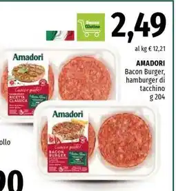 Famila AMADORI Bacon Burger offerta