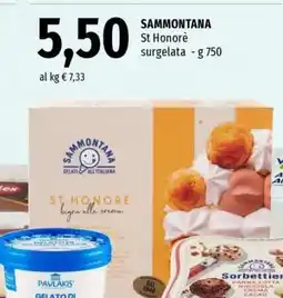 Famila SAMMONTANA St Honorè offerta