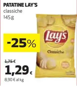 Coop Patatine Lay's offerta