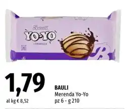 Famila BAULI Merenda Yo-Yo offerta