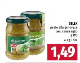 Famila SELEX pesto alla genovese offerta