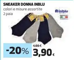Coop SNEAKER DONNA INBLU offerta