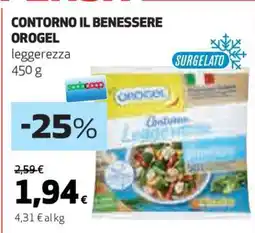 Coop CONTORNO IL BENESSERE OROGEL offerta