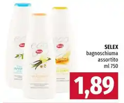 Famila SELEX bagnoschiuma assortito offerta