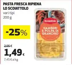 Coop PASTA FRESCA RIPIENA LO SCOIATTOLO offerta