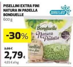 Coop Pisellini Extra Fini Natura in Padella Bonduelle offerta