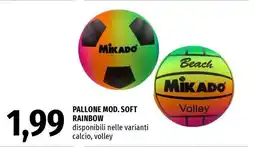 Famila PALLONE MOD. SOFT RAINBOW offerta