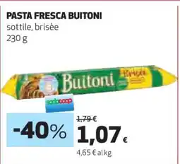 Coop PASTA FRESCA BUITONI offerta