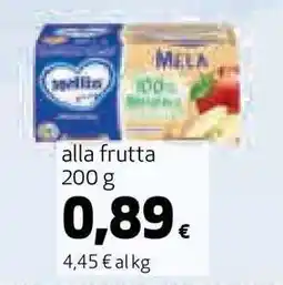 Coop Mellin alla frutta offerta
