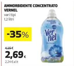 Coop Ammorbidente Concentrato Vernel offerta