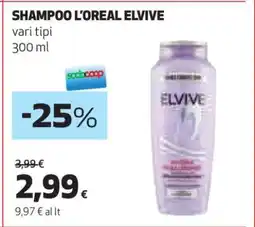 Coop SHAMPOO L'OREAL ELVIVE offerta