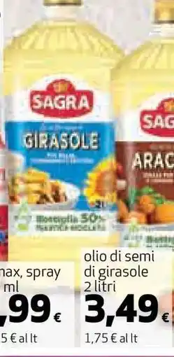 Coop Olio di semi di girasole offerta