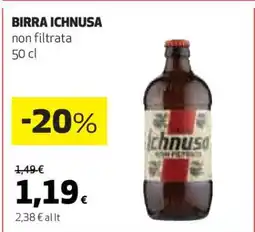 Coop BIRRA ICHNUSA offerta