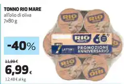 Coop TONNO RIO MARE offerta
