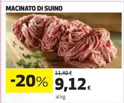 Coop Macinato di suino offerta