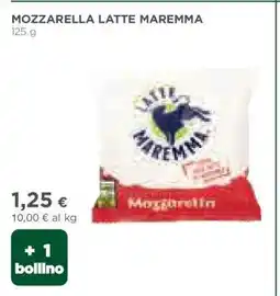 Coop MOZZARELLA LATTE MAREMMA offerta