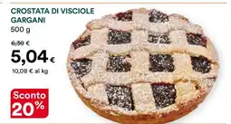 Coop Crostata di visciole Gargani offerta