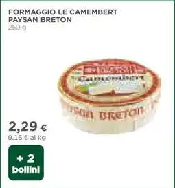 Coop FORMAGGIO LE CAMEMBERT PAYSAN BRETON offerta