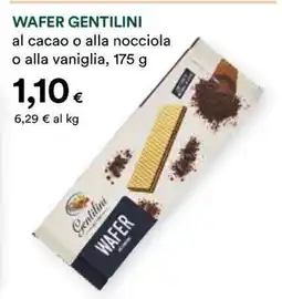 Coop Wafer Gentilini offerta