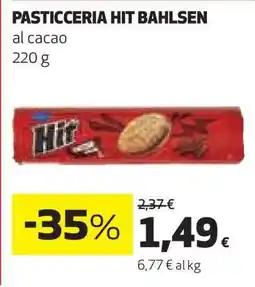 Coop PASTICCERIA HIT BAHLSEN offerta