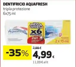 Coop DENTIFRICIO AQUAFRESH offerta