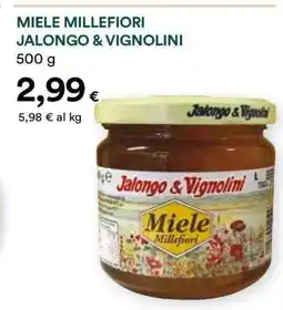 Coop MIELE MILLEFIORI JALONGO & VIGNOLINI offerta