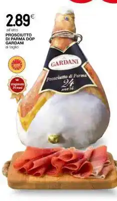 Coop PROSCIUTTO DI PARMA DOP GARDANI offerta