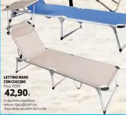 Coop LETTINO MARE CON CUSCINO offerta