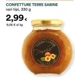 Coop CONFETTURE TERRE SABINE offerta