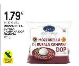 Coop MOZZARELLA BUFALA CAMPANA DOP FRANCIA offerta
