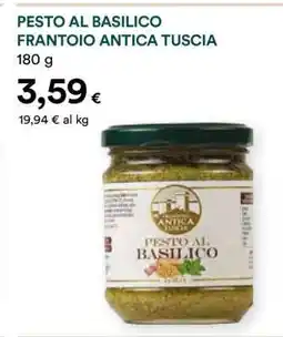 Coop PESTO AL BASILICO FRANTOIO ANTICA TUSCIA offerta