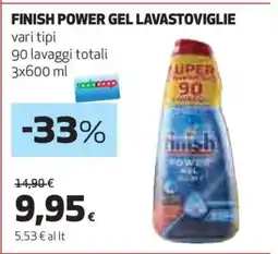 Coop FINISH POWER GEL LAVASTOVIGLIE offerta