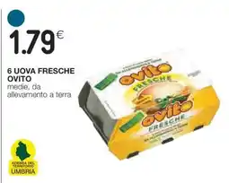 Coop 6 Uova Fresche Ovito offerta