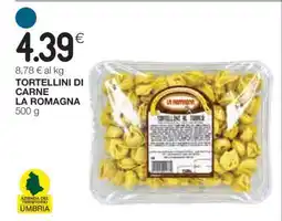 Coop TORTELLINI DI CARNE LA ROMAGNA offerta