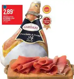 Coop PROSCIUTTO DI PARMA DOP GARDANI offerta