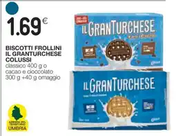 Coop Biscotti Frollini Il Granturchese Colussi offerta