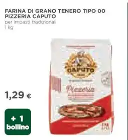 Coop FARINA DI GRANO TENERO TIPO 00 PIZZERIA CAPUTO offerta
