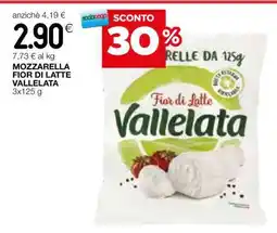 Coop MOZZARELLA FIOR DI LATTE VALLELATA offerta