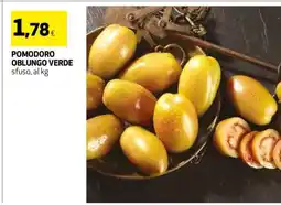 Coop POMODORO OBLUNGO VERDE offerta