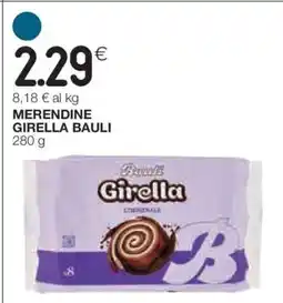 Coop Merendine Girella Bauli offerta