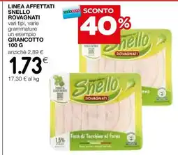 Coop LINEA AFFETTATI SNELLO ROVAGNATI offerta